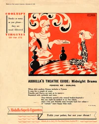Guida teatrale di Abdulla: Dramma di mezzanotte - Perdonami - Tesoro, 1939