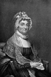 Abigail Adams 1744-1818, moglie del presidente John Adams, 18° secolo
