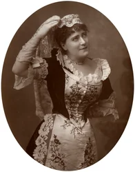 Ada Cavendish, attrice britannica, 1882