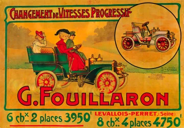 Pubblicità per auto Fouillaron