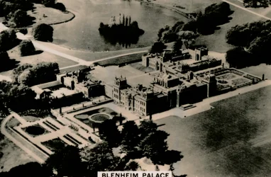 Vista aerea del Palazzo di Blenheim, 1939