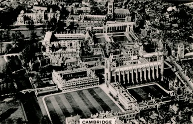 Veduta aerea di Cambridge