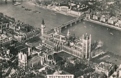 Veduta aerea di Westminster, 1939