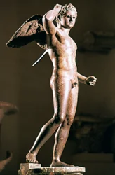 Agon, statua del periodo romano, Madhia, Tunisia