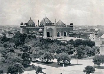Agra. La Jumma Musjid, c. 1910