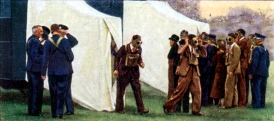 Precauzioni contro i raid aerei, carta da sigarette, britannica