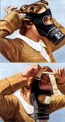 Precauzioni contro i raid aerei, carta da sigarette, britannica