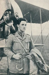 Albert Ball, pilota britannico della Prima Guerra Mondiale e destinatario della Victoria Cross