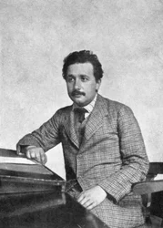 Albert Einstein 1879-1955, matematico e fisico teorico tedesco-svizzero, 1905