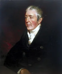 Alexander Nasmyth, dentista, c. 1840 Ritratto a olio del 1858 di Ann Gibson Bennett, dopo un originale a olio di Andrew Geddes RA