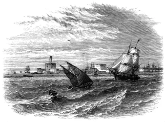 Alessandria dal mare, Egitto, c1890
