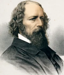 Alfred Tennyson, 1° Barone Tennyson, poeta inglese, c1880