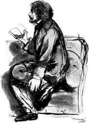 Alfred Tennyson, primo barone Tennyson, poeta inglese