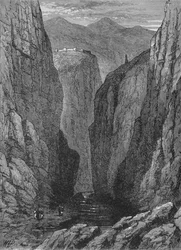 Ali Musjid e il Passo Khyber, c1880