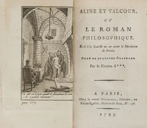 Aline et Valcour ou, Le Roman philosophique di Marquis de Sade, 1795