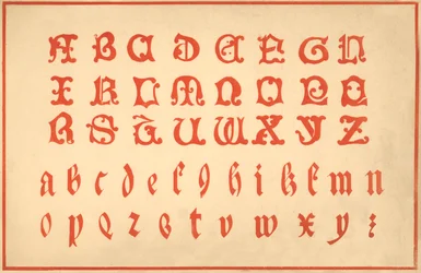 Alfabeto, lettere A-Z, maiuscole e minuscole