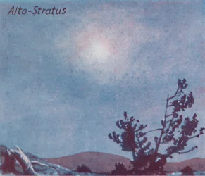 Alto-Stratus - Una dozzina delle principali forme di nuvole nel cielo, 1935