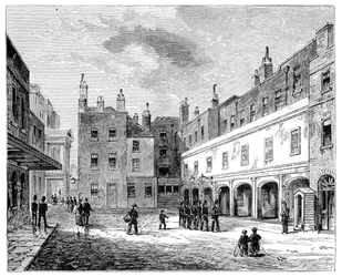 Ambassadors Court, Palazzo di St James, Londra, 1900