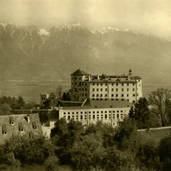 Castello di Ambras, Innsbruck, Tirolo, Austria, c1935