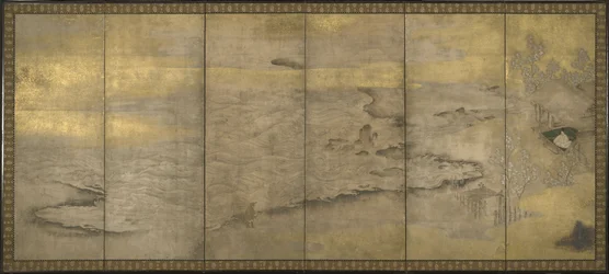 Un imperatore esiliato su Okinoshima, ca. 1600