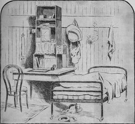 Stanza di un ufficiale a Pretoria, 1902