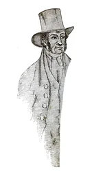 Un gentiluomo inglese con cilindro