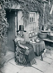 Una vecchia donna gallese, 1912