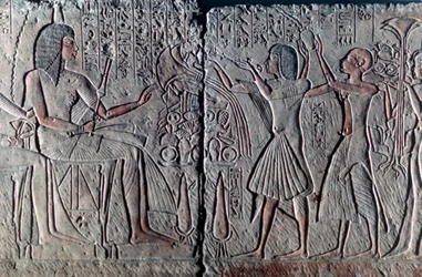 Rilievo egizio antico, c1300 a.C.
