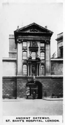 Antico portale, Ospedale di St Barts, Londra, c1920