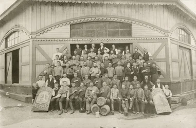 Lavoratori della birreria Anheuser Busch