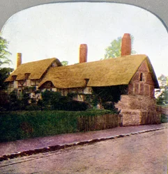 Cottage di Ann Hathaway, Stratford-upon-Avon, Warwickshire, inizio XX secolo