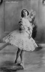 Anna Pavlova, ballerina russa, 1910