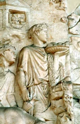 Ara Pacis, Roma, 9 a.C.