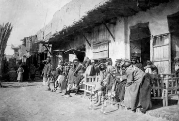 Caffè arabo, Kazimain, Iraq, 1917-1919