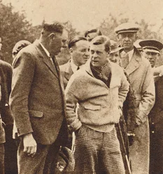 Golfista ardente, 1937