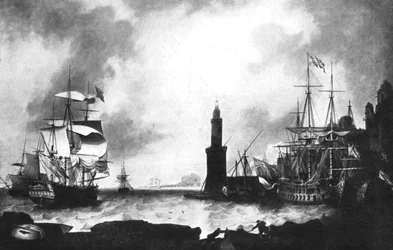 Arrivo della HMS Vanguard