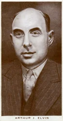 Arthur J Elvin, promotore di boxe britannico