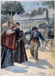 Assassinio di Elisabetta di Baviera da parte di Luigi Lucheni, 1898