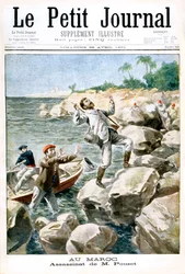 Assassinio di M. Pouzet, 1901