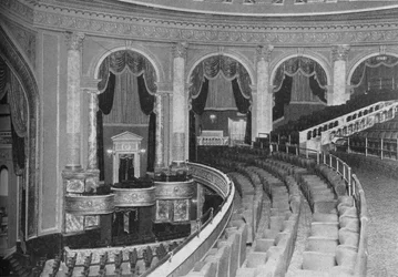 Auditorium dal balcone, Fox Theatre, Philadelphia, Pennsylvania