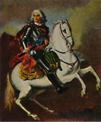 August der Starke 1670-1733 - Dipinto di Silvestre, 1934