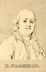 B. Franklin, 1706-1790, 1830