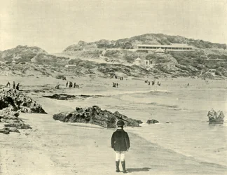 Spiaggia posteriore, Sorrento, Victoria, 1901