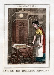 Cuocere o bollire mele, Stratford Place, Londra