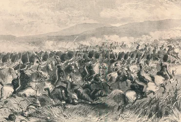 Balaclava, 25 ottobre 1854. La carica degli Scots Greys, 1884