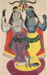 Balarama e Krishna, 1800s