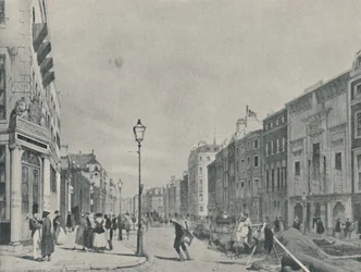 Mongolfiere su Piccadilly, 1842, 1920