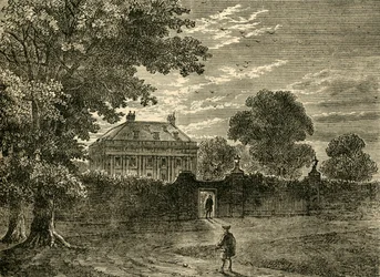 Casa Balmes nel 1750, c1876
