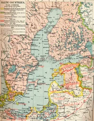 Paesi Baltici, c1907, 1907