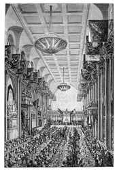 Banchetto per la Regina alla Guildhall, Londra, 1837, 1900